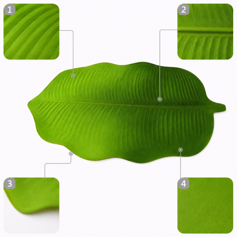 Pro Grace Table Mat Designed for Elegant Dining &amp; Entertaining – Green (H-30cm x W-47cm)