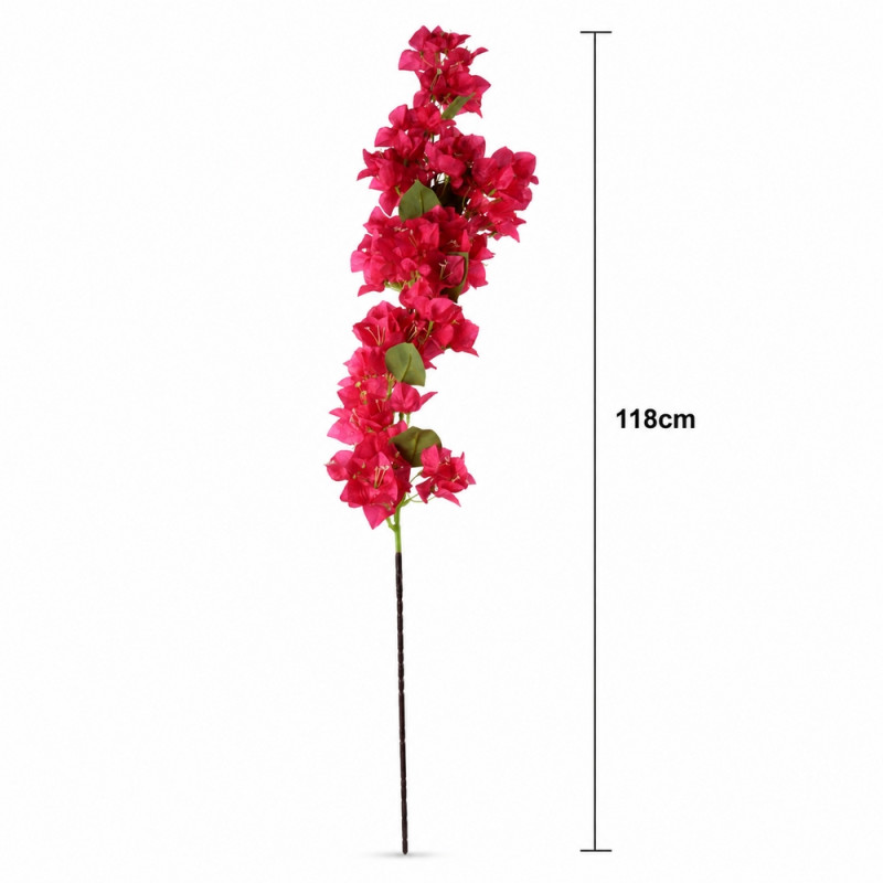 Artificial Pink Rose Flower Stem