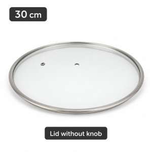 31cm Glass Lid - Clear