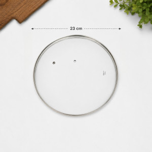 Perfect Pick Frying Pan Designed for Everyday Cooking &amp; Kitchen Excellence – White (DIA-23 CM)