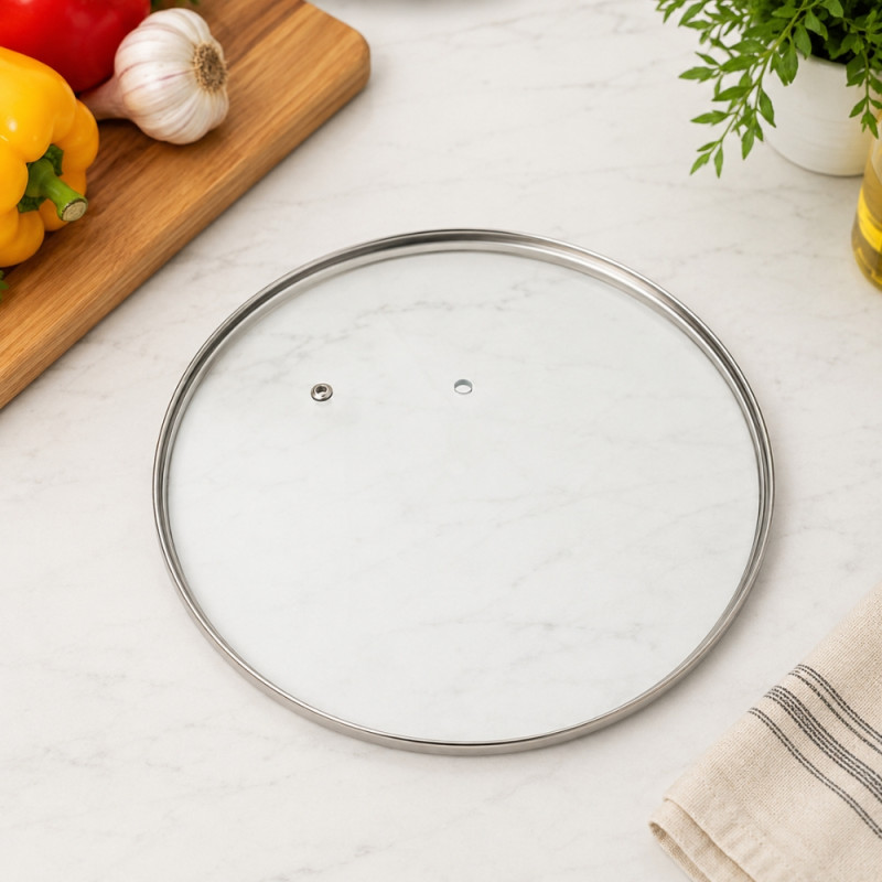 Perfect Pick Frying Pan Designed for Everyday Cooking &amp; Kitchen Excellence – White (DIA-23 CM)