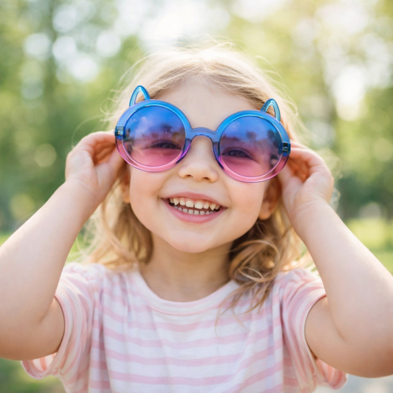 Kids' "Cute Cat-Ear" Sunglasses - 2pcs