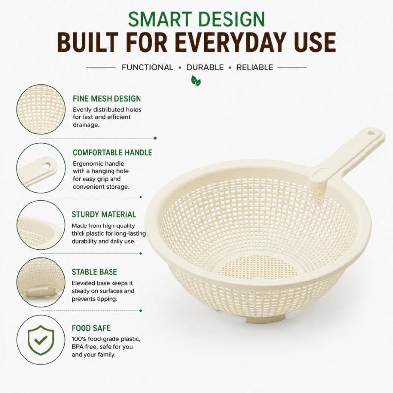 Plastic Strainer – Medium