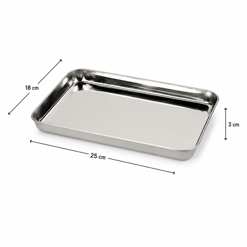Stainless Steel Serving Tray