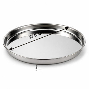 27cm Stainless Steel Serving Dish
