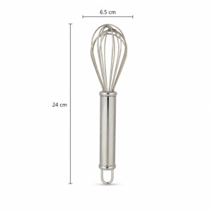 Medium Egg Beater – Silver