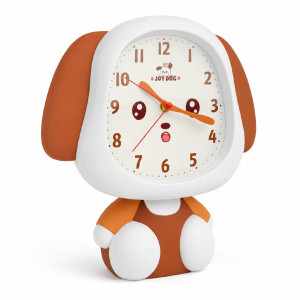 Children's Dog-Shaped Wall Clock – 32 x 36 cm