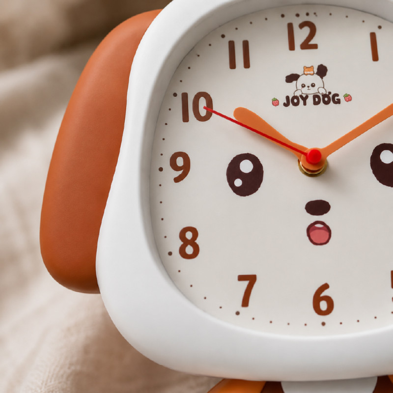 Children's Dog-Shaped Wall Clock – 32 x 36 cm