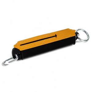 Heavy-Duty Portable Spring Balance Scale – Golden & Black (32cm) Heavy-Duty Portable Spring Balance Scale – Golden & Black (32cm)