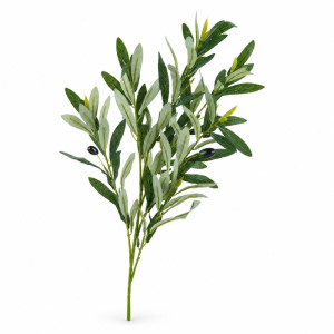 Artificial Olive Branch Decorative Stems – 56cm – Green
