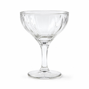 Bormioli Rocco Florian 8oz Champagne Cocktail Saucers – Transparent