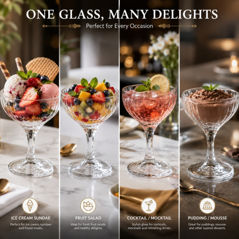 Bormioli Rocco Florian 8oz Champagne Cocktail Saucers – Transparent