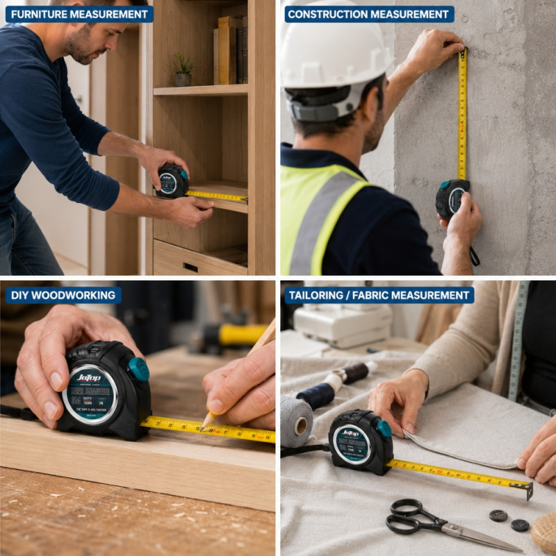Professional 3-Meter Retractable Steel Tape Measure – Compact Black Case (6x7x3cm)