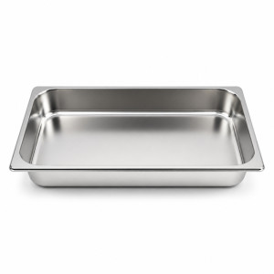 Professional Stainless Steel Gastronorm Food Pan – GN 1/1 Commercial Size (53x32.5x6.5cm) Professional Stainless Steel Gastronorm Food Pan – GN 1/1 Commercial Size (53x32.5x6.5cm)