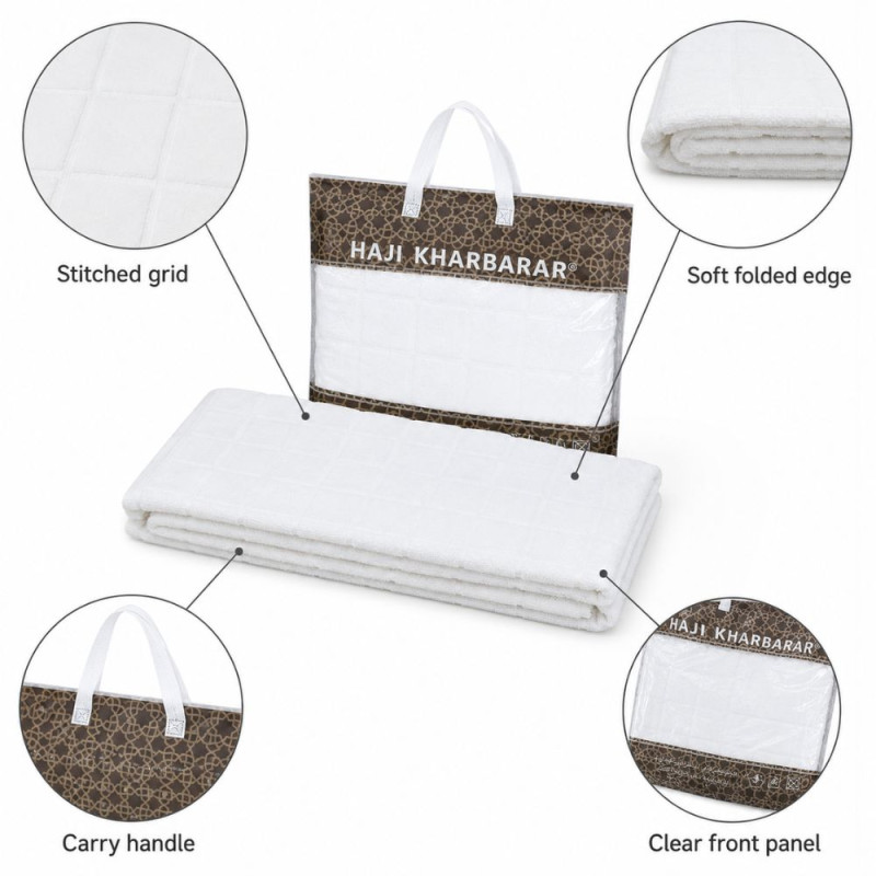 China Microfiber Towel – White