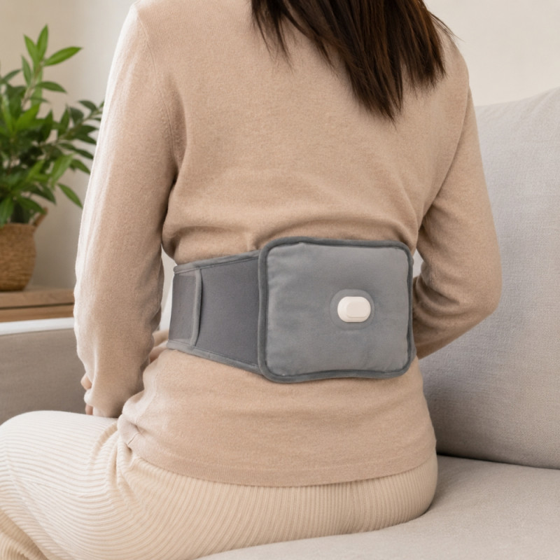 Insulated Electric Hot Water Bottle with Belt