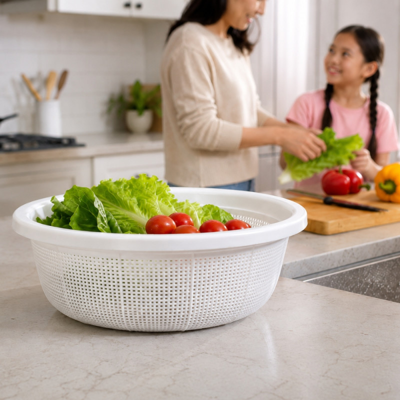 Collapsible Vegetable Strainer Basket – Mesh (39cm)