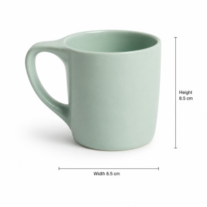 Square Handle Mug – Mint (Classic)