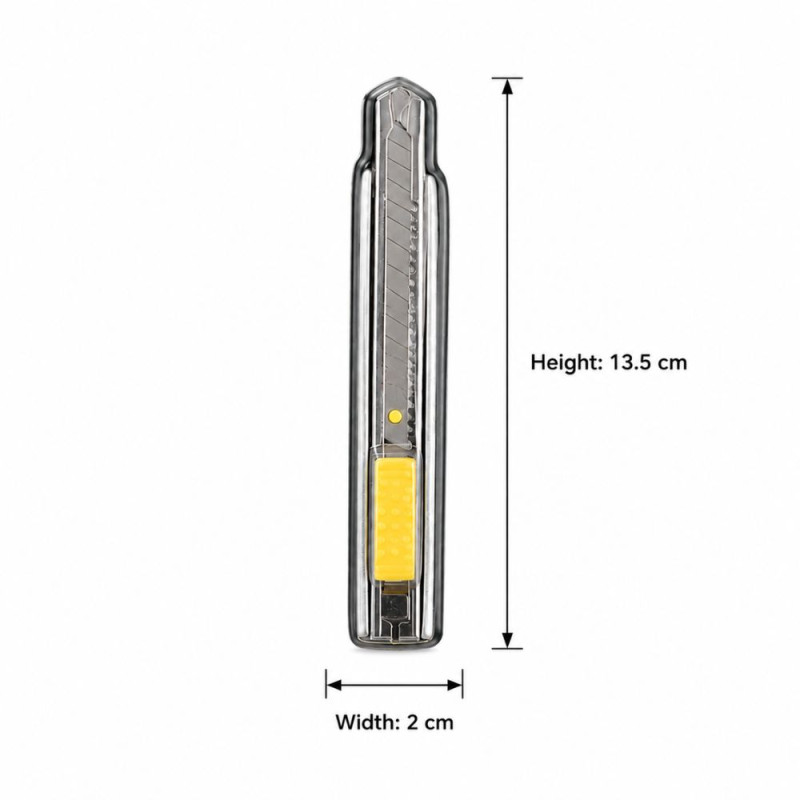 UKEN KNIFE POCKET TYPE METAL (9 mm)