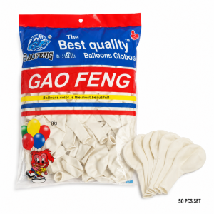 Elegant Party Pack White Balloons (50 PCS)