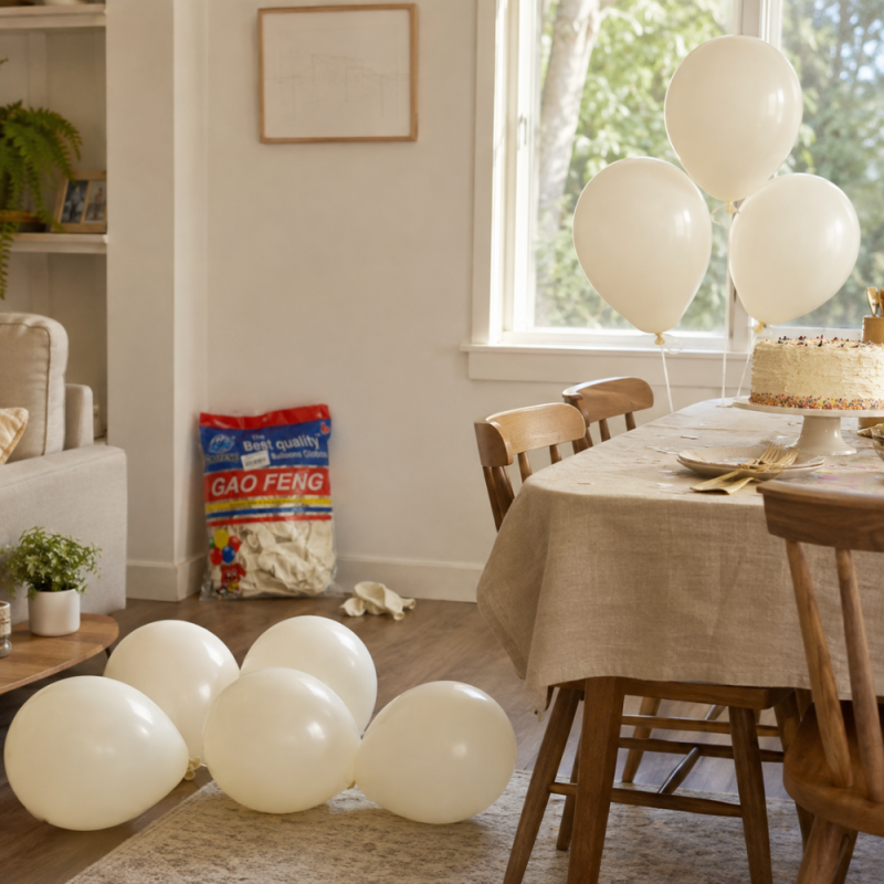 Elegant Party Pack White Balloons (50 PCS)