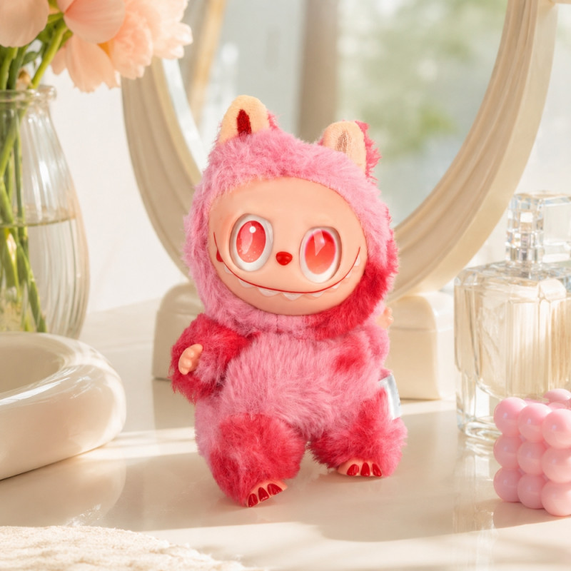 Preferred Spark Plush Toy Designed for Daily Grooming &amp; Self-Care – Multi Color (H-15cm)