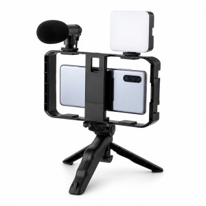 AY-49X Smartphone Vlogging & Video Making Starter Kit – Black AY-49X Smartphone Vlogging & Video Making Starter Kit – Black