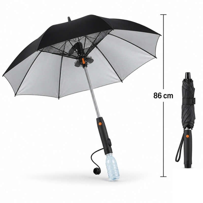 Umbrella with Sprayer