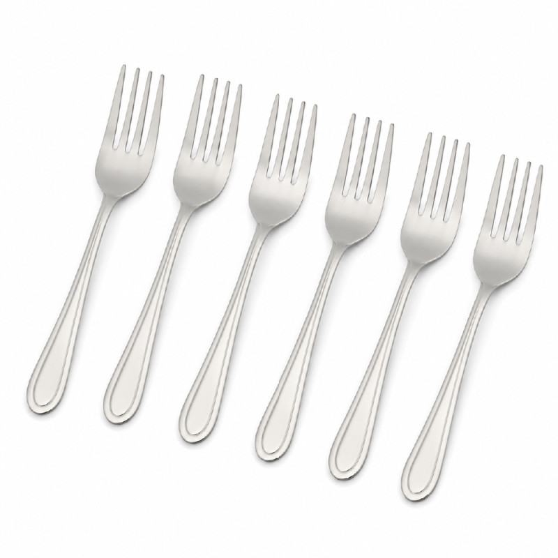 Stainless Steel Cutlery Set – Silver Mirror Polish (15.25 cm)