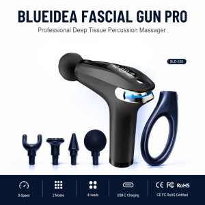 Fascial Gun Pro HB-005 – Handheld Deep Tissue Percussion Massager (33cm)