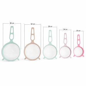 Plastic Stainer Set Collapsible Colander – Assorted