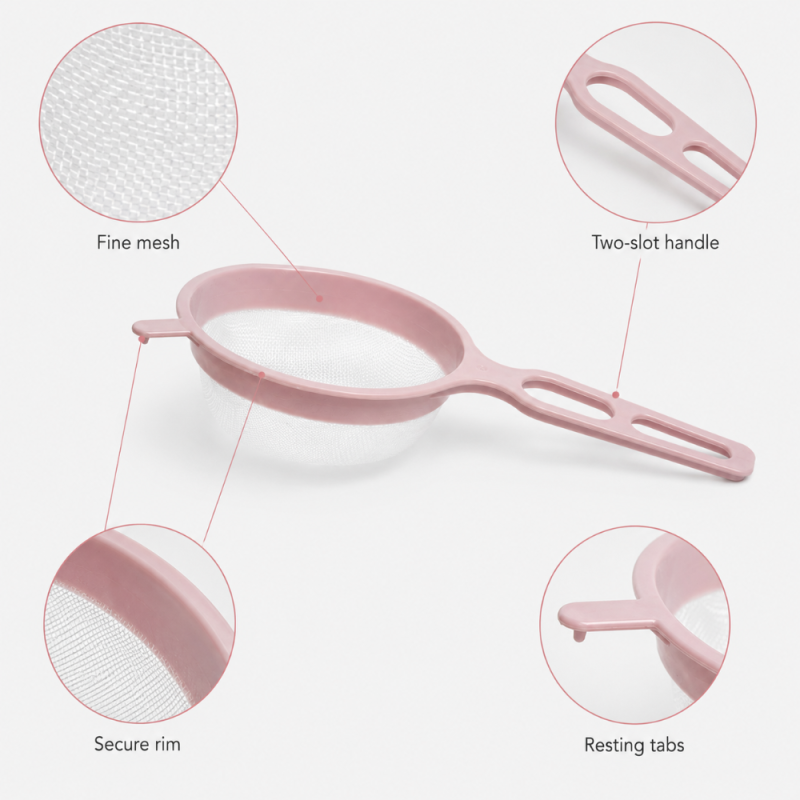 Plastic Stainer Set Collapsible Colander – Assorted
