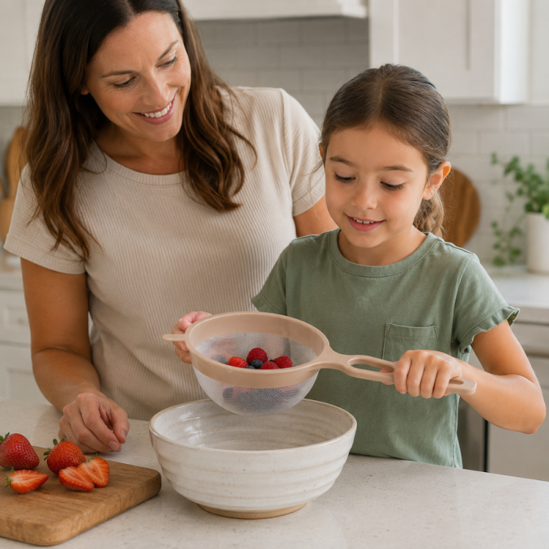 Plastic Stainer Set Collapsible Colander – Assorted