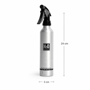 Sleek Aluminum Trigger Spray Bottle for Home and Salon