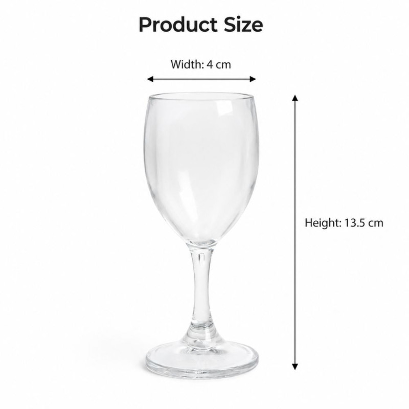 Welcome Glass (4 x 13.5 cm) – Clear