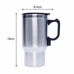 Stainless Steel Electric Mug - 14oz