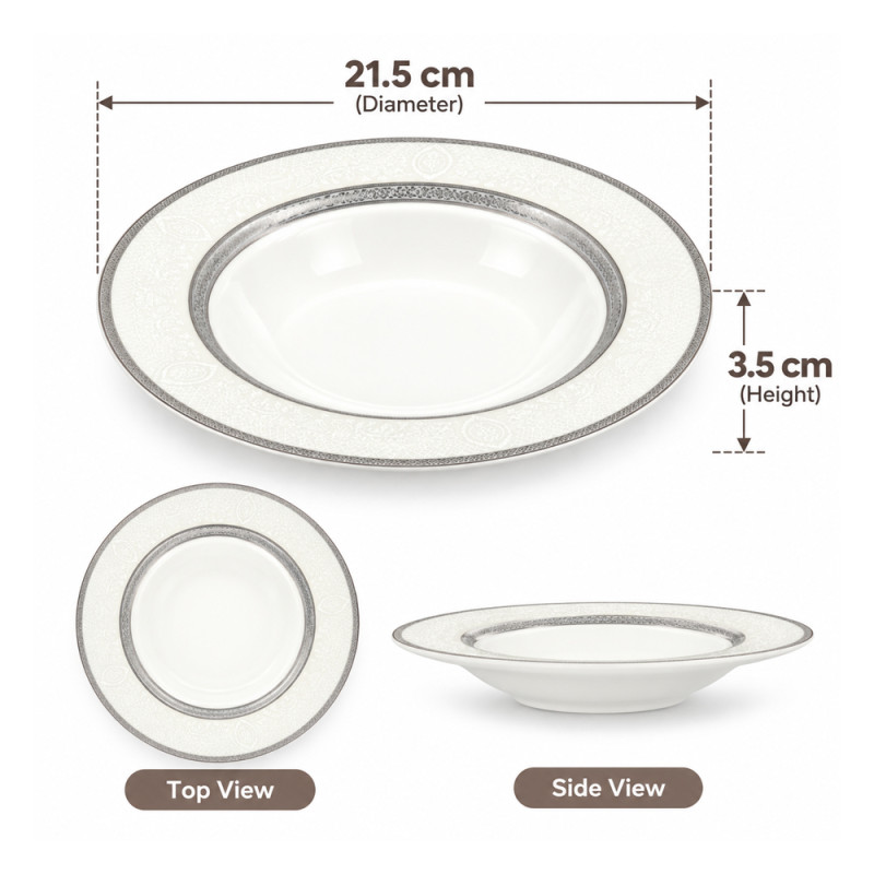 Porcelain Serving Bowl