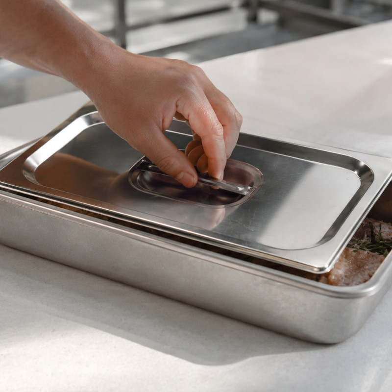 Stainless Steel Buffet Pan Cover