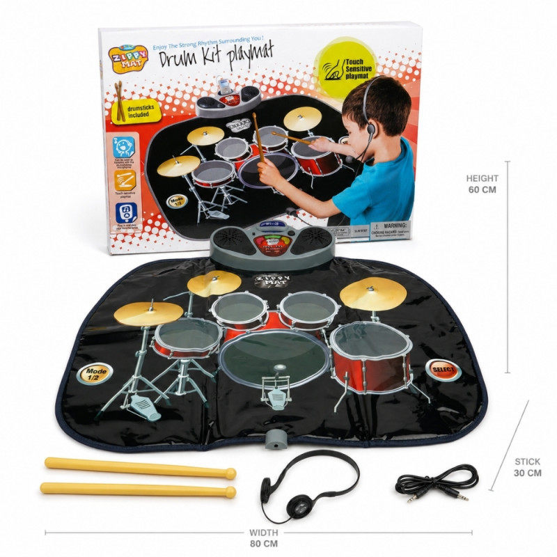 Drum Kit Playmat