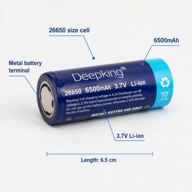 Deepking 26650 Battery