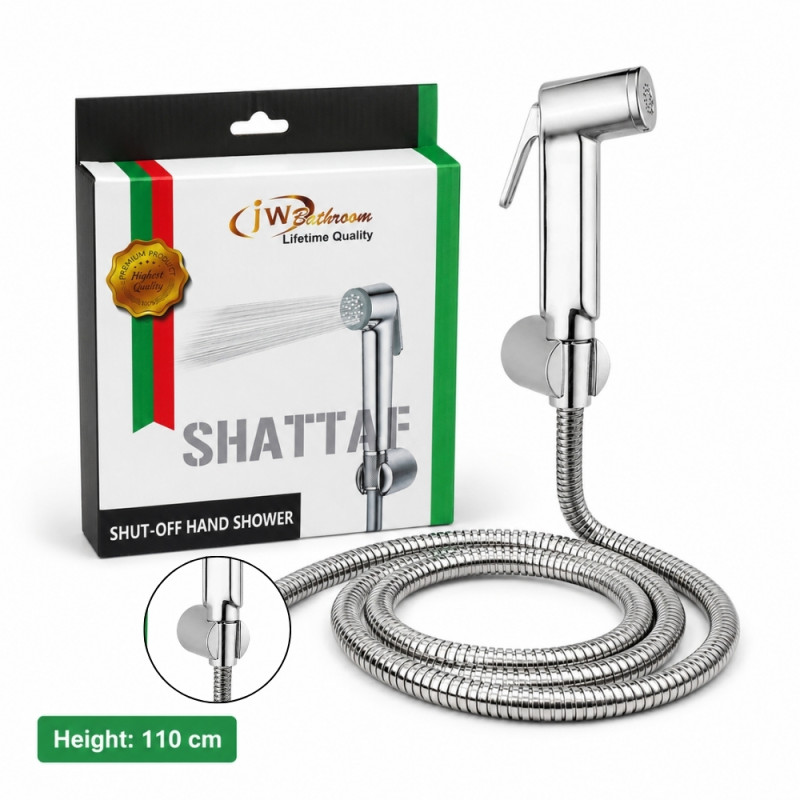 WASHING SET Shattaf Handheld Shower – Silver