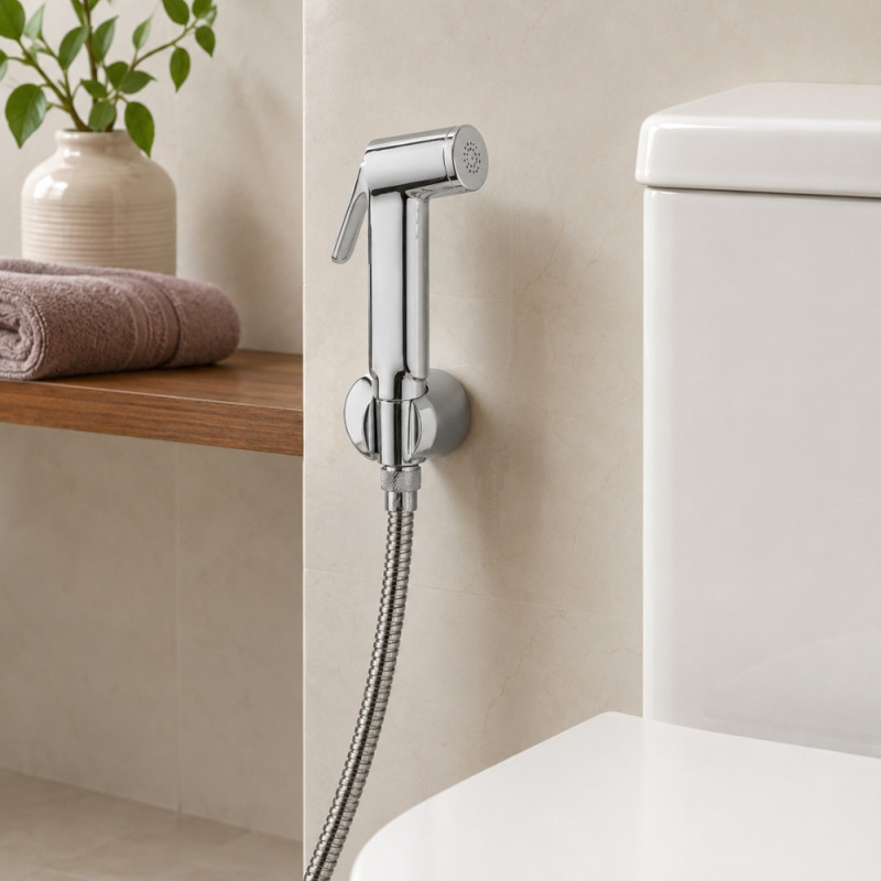 WASHING SET Shattaf Handheld Shower – Silver