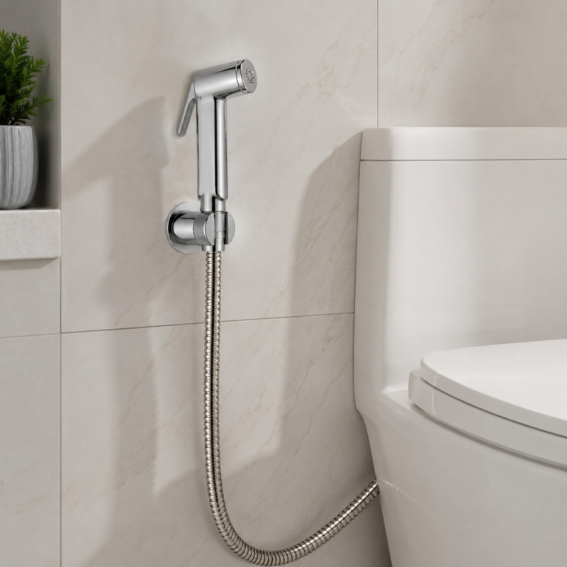 WASHING SET Shattaf Handheld Shower – Silver