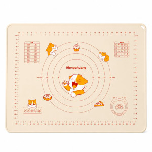 Professional Silicone Kneading Mat – Non-Stick Baking Pad with Measurement Guides (60x40cm)