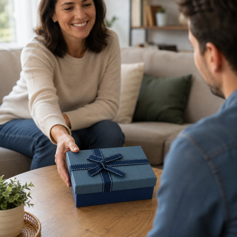 Blue Gift Box