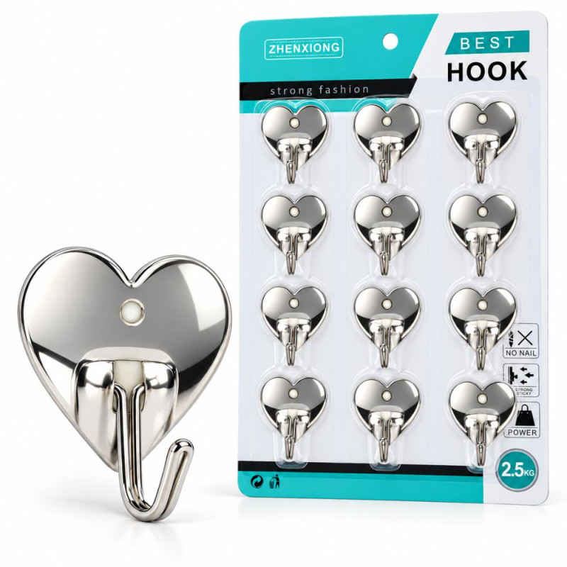 Heart-Shaped Hooks