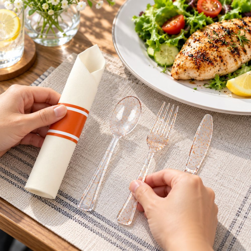 Plastic Cutlery Set