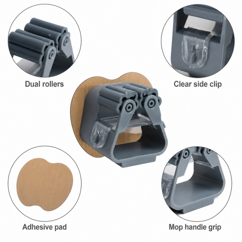 Multi-functional Mop Clip – Assorted