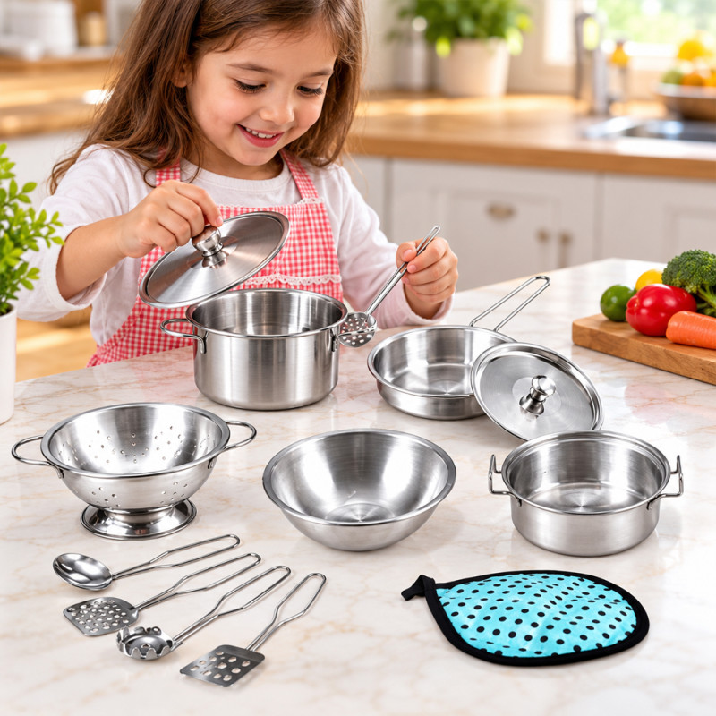Kitchen Cookware Playset