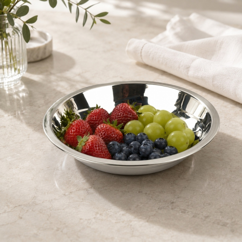 Stainless Steel Serving Bowl
